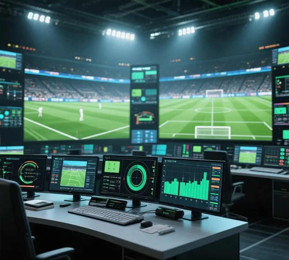 赛事数据展示示意图